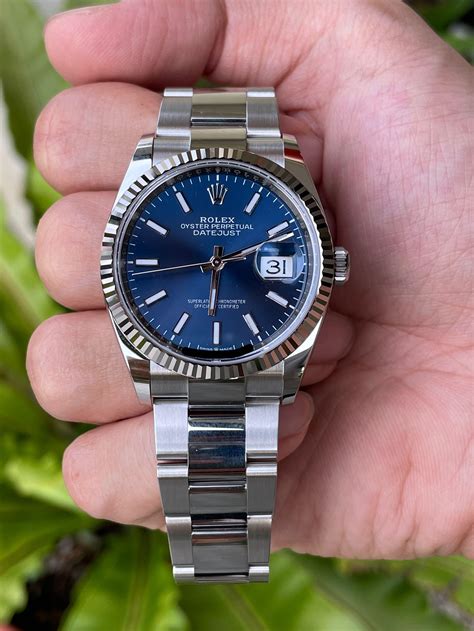 rolex datejust ii diamond dial jubilee|Rolex Datejust 36mm blue dial.